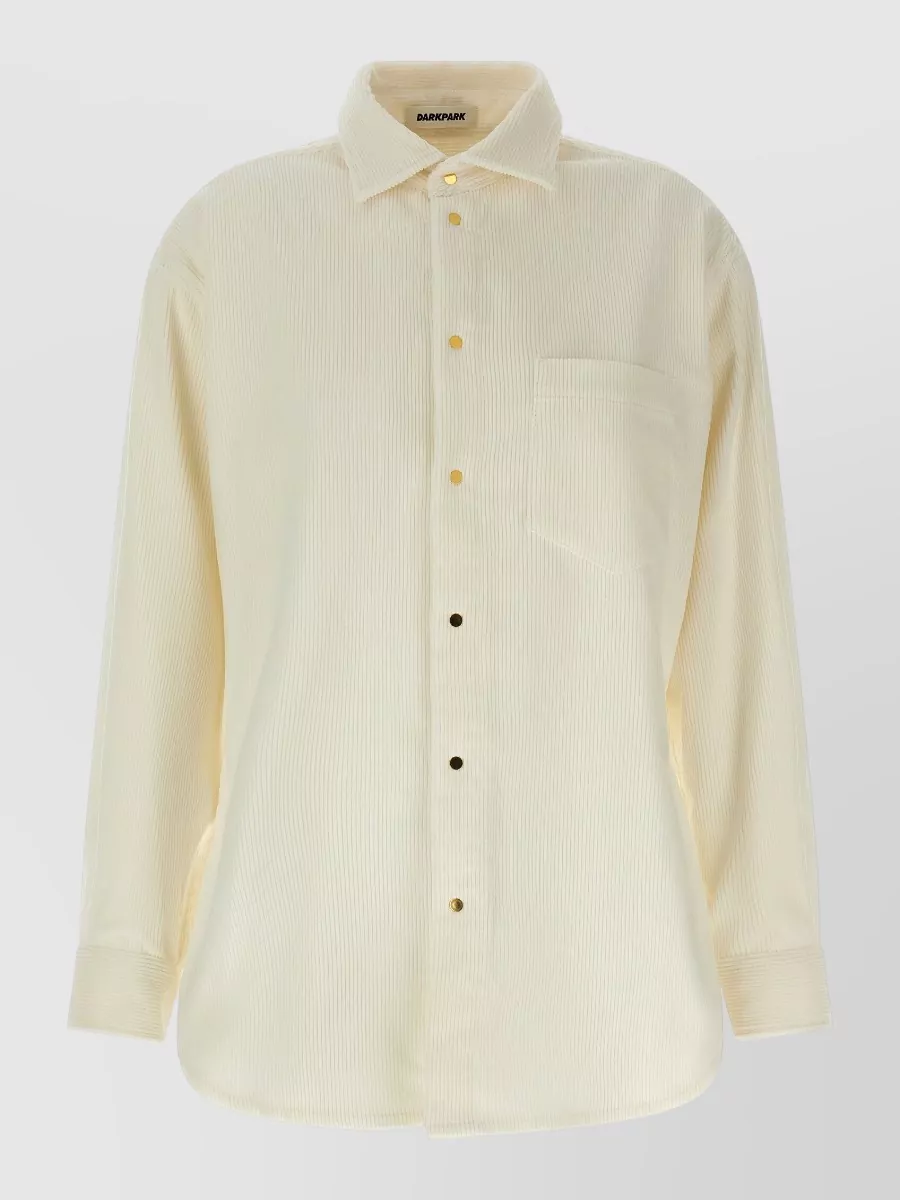 Darkpark corduroy long-sleeve shirt