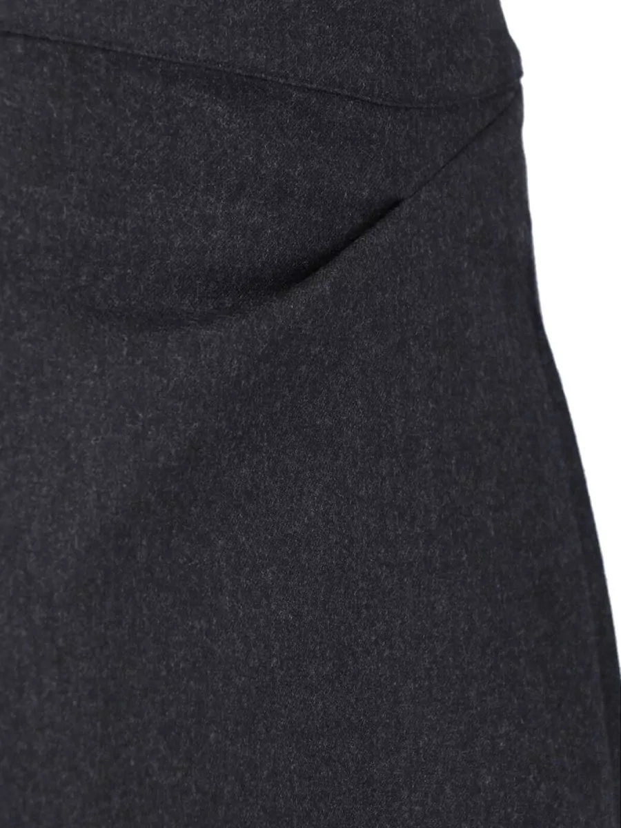 Victoria Beckham Wool Wide-Leg Trousers