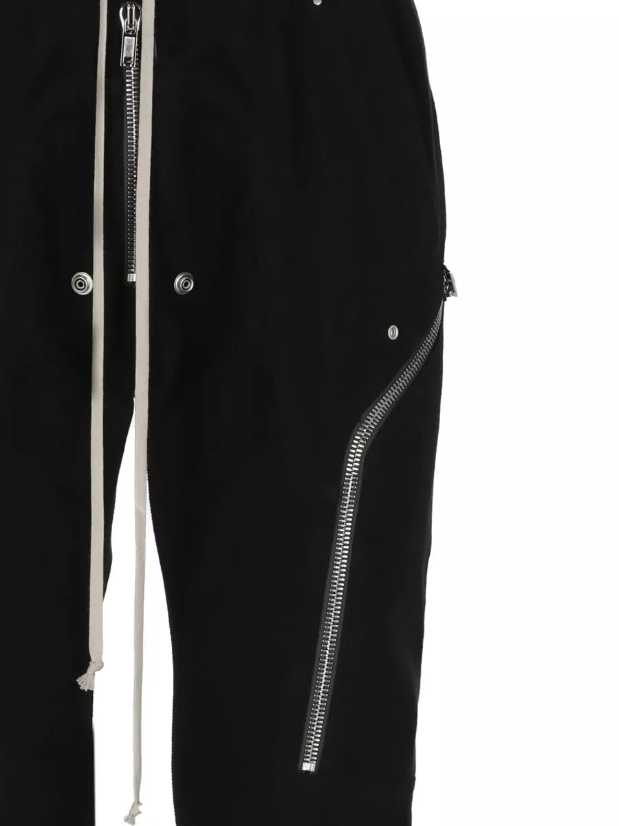 Rick Owens Cotton Straight-Leg Trousers