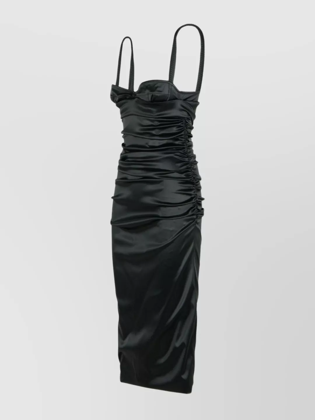 Dolce&Gabbana Silk Blend Dress Spaghetti Straps