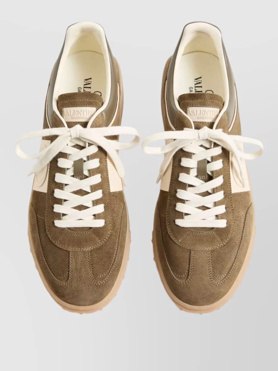 Valentino Garavani Leather Low-Top Sneakers