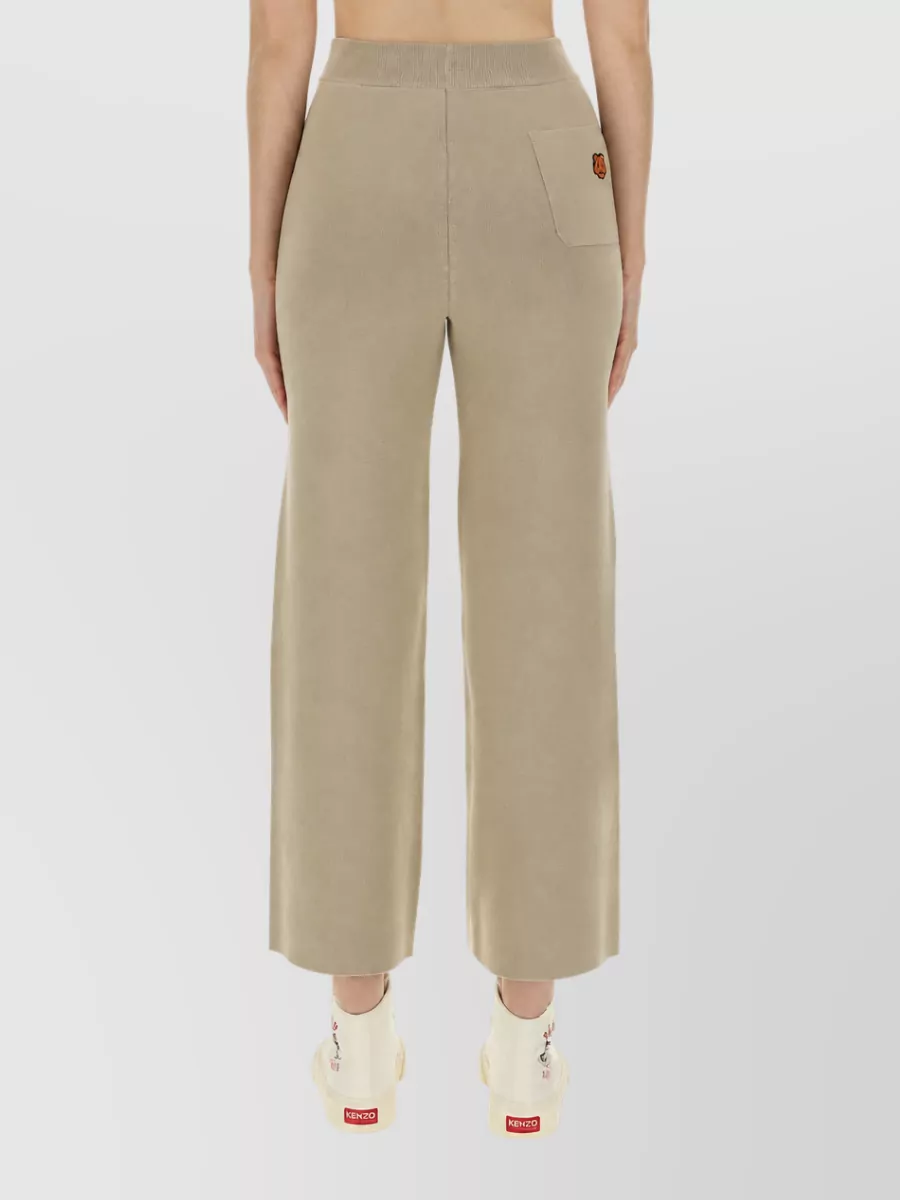 Kenzo Wool Logo-Print Lounge Pants