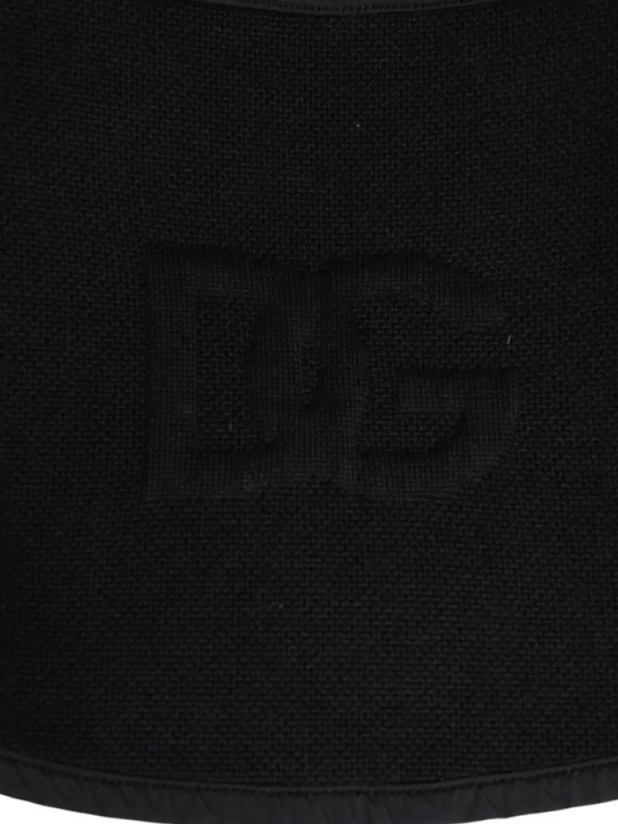 Dolce&Gabbana Knitted Logo-Pattern Scarf