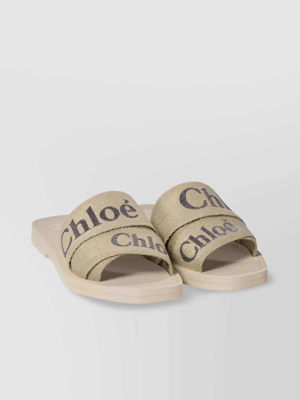 Shop Chloé Open Toe Flat Sole Sandals