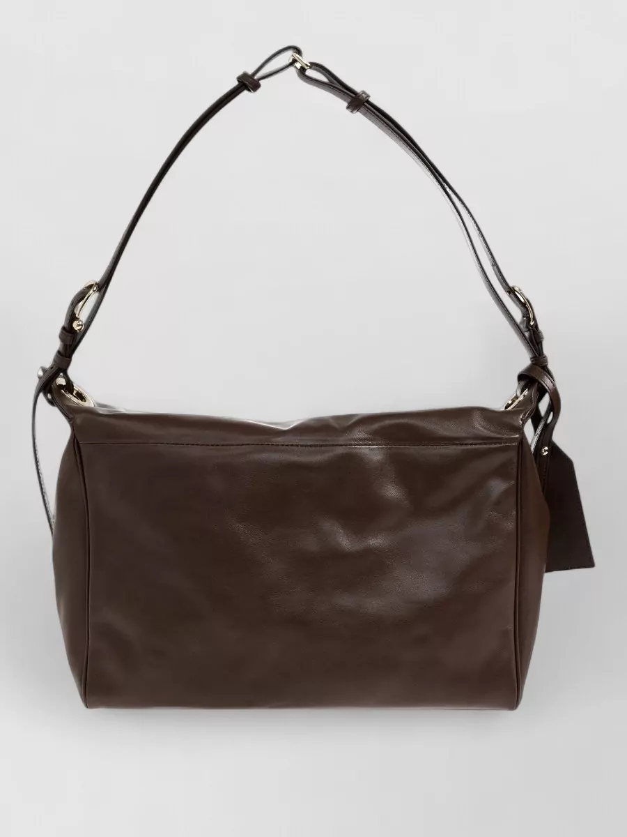 Furla Ginevra Large Leather Shoulder Bag