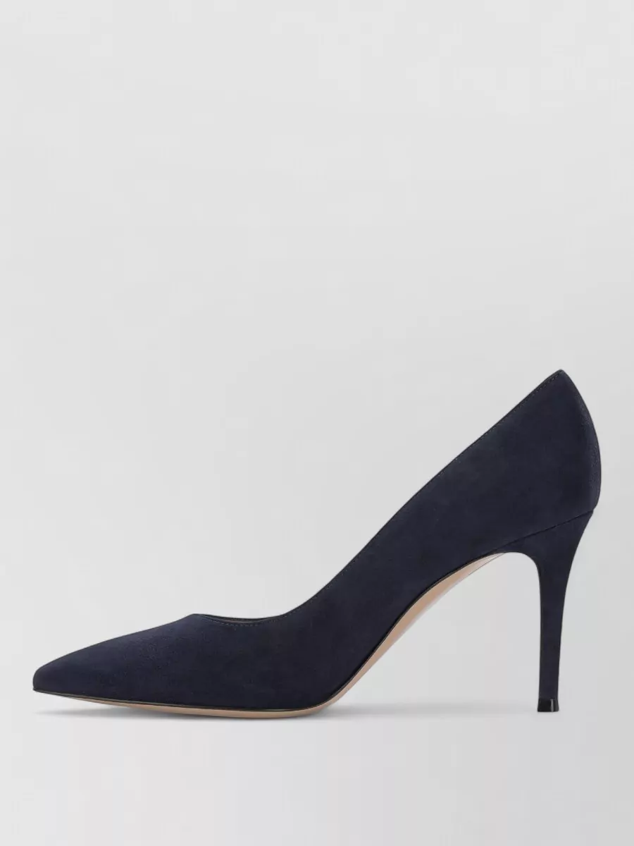 Gianvito Rossi Suede Leather Pumps