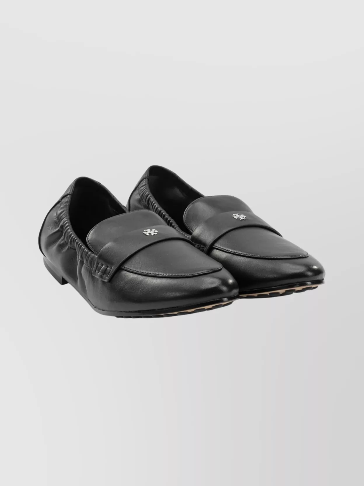 Tory Burch Slip-on Loafers And Comfortable Slippers In Black