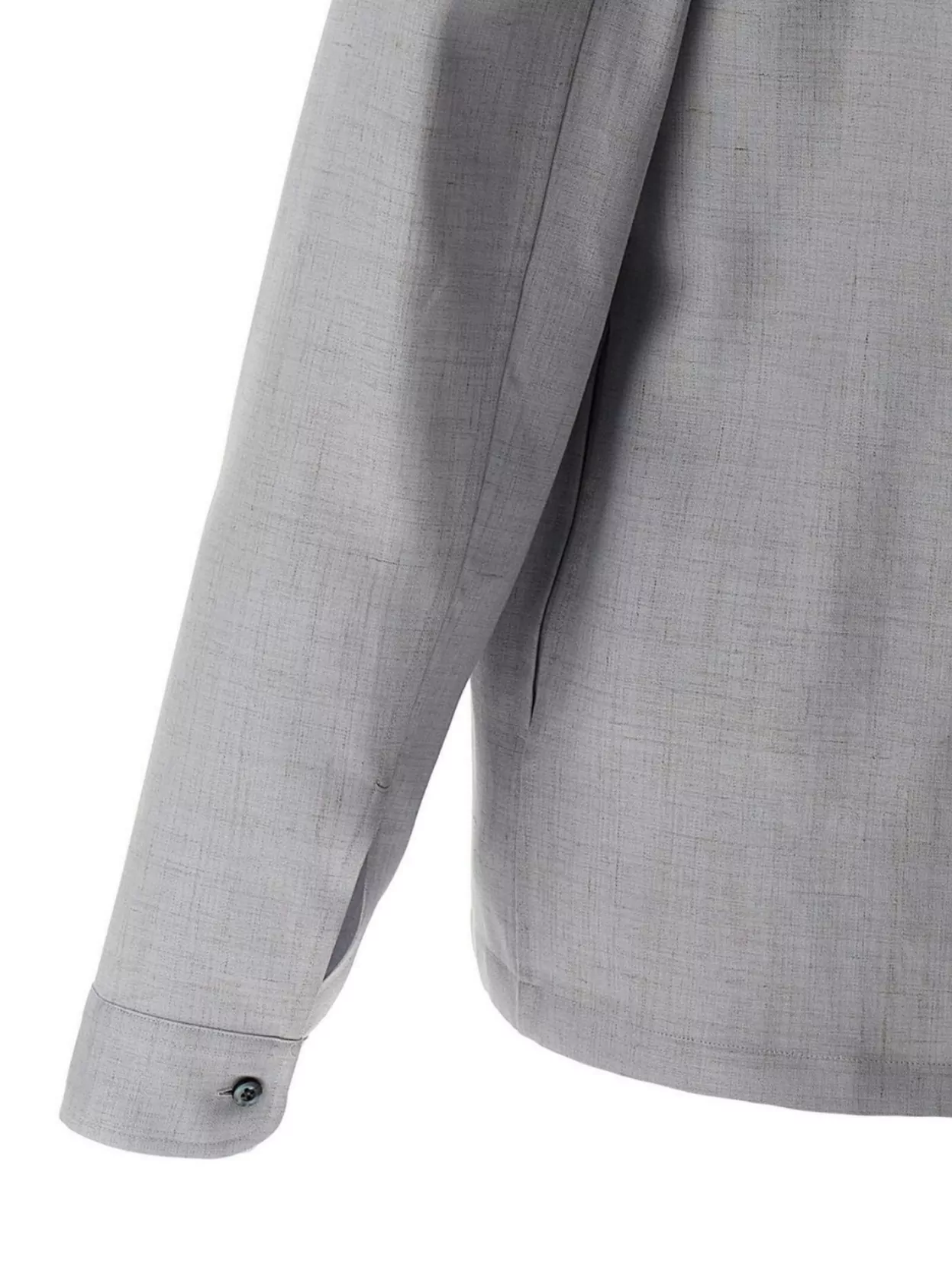 Berluti 'Script Embroidered' Long Sleeve Overshirt