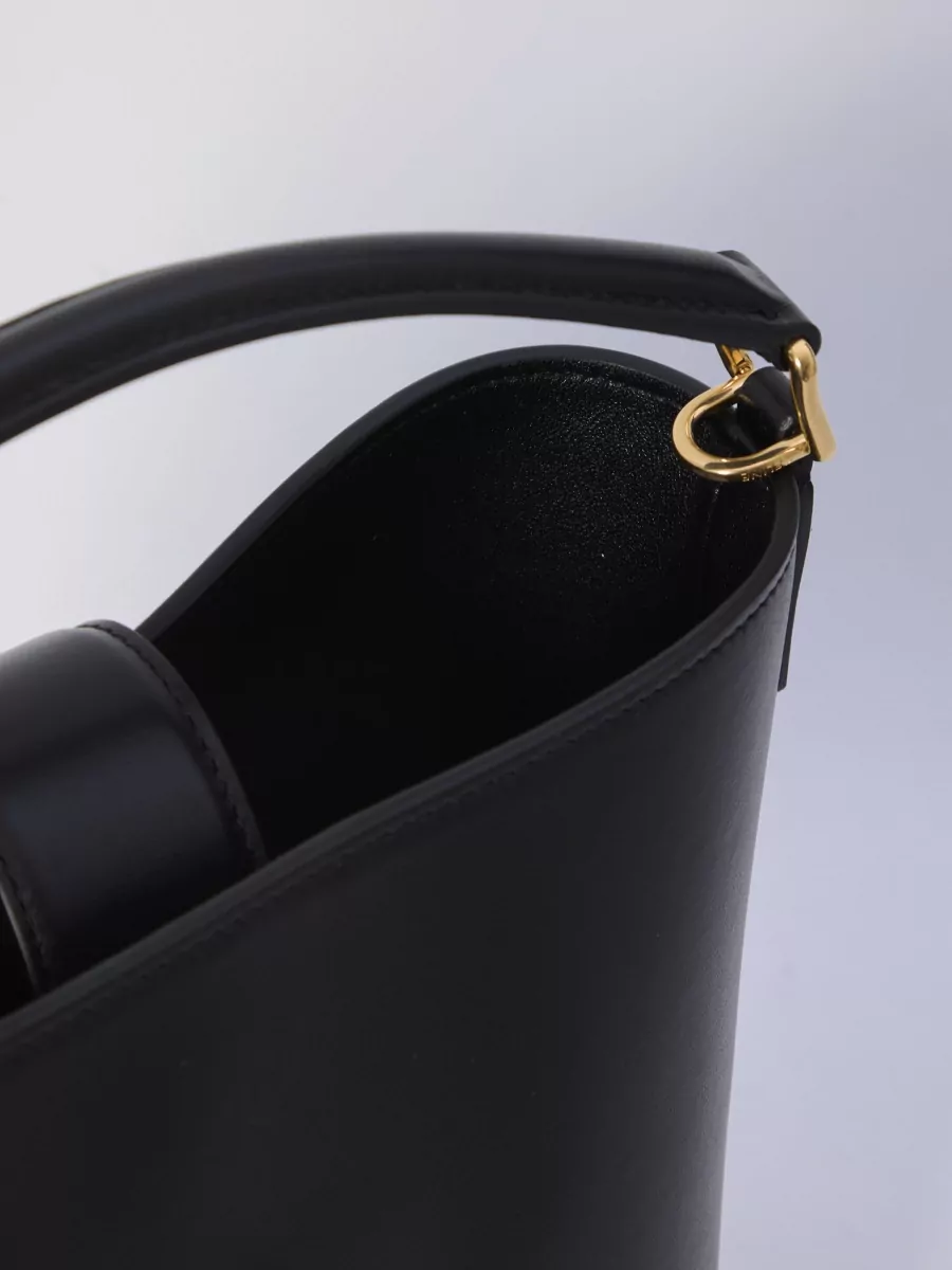 Celine Calfskin Leather Small Bucket Bag