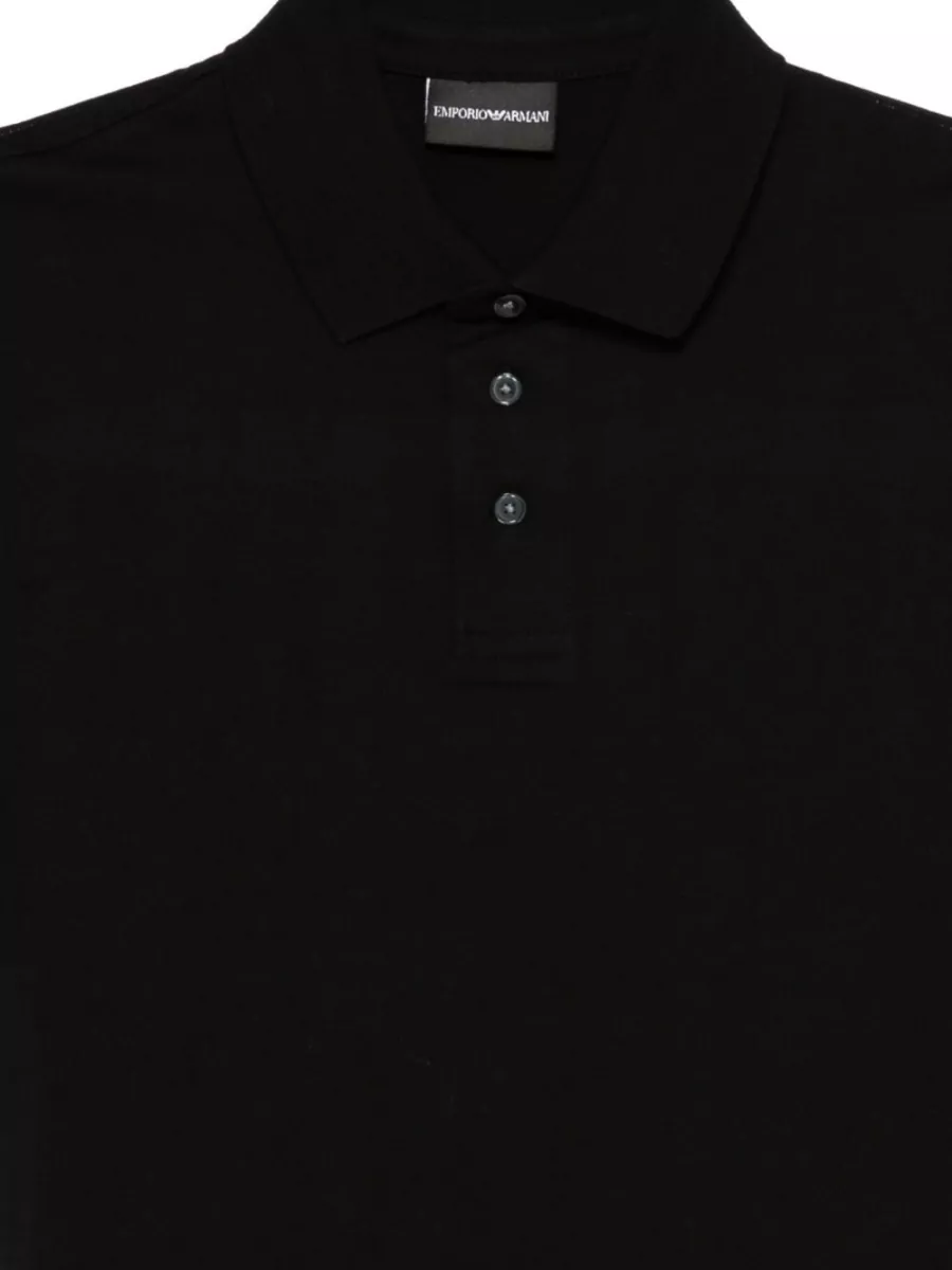 Emporio Armani Cotton Short-Sleeve Polo Shirt