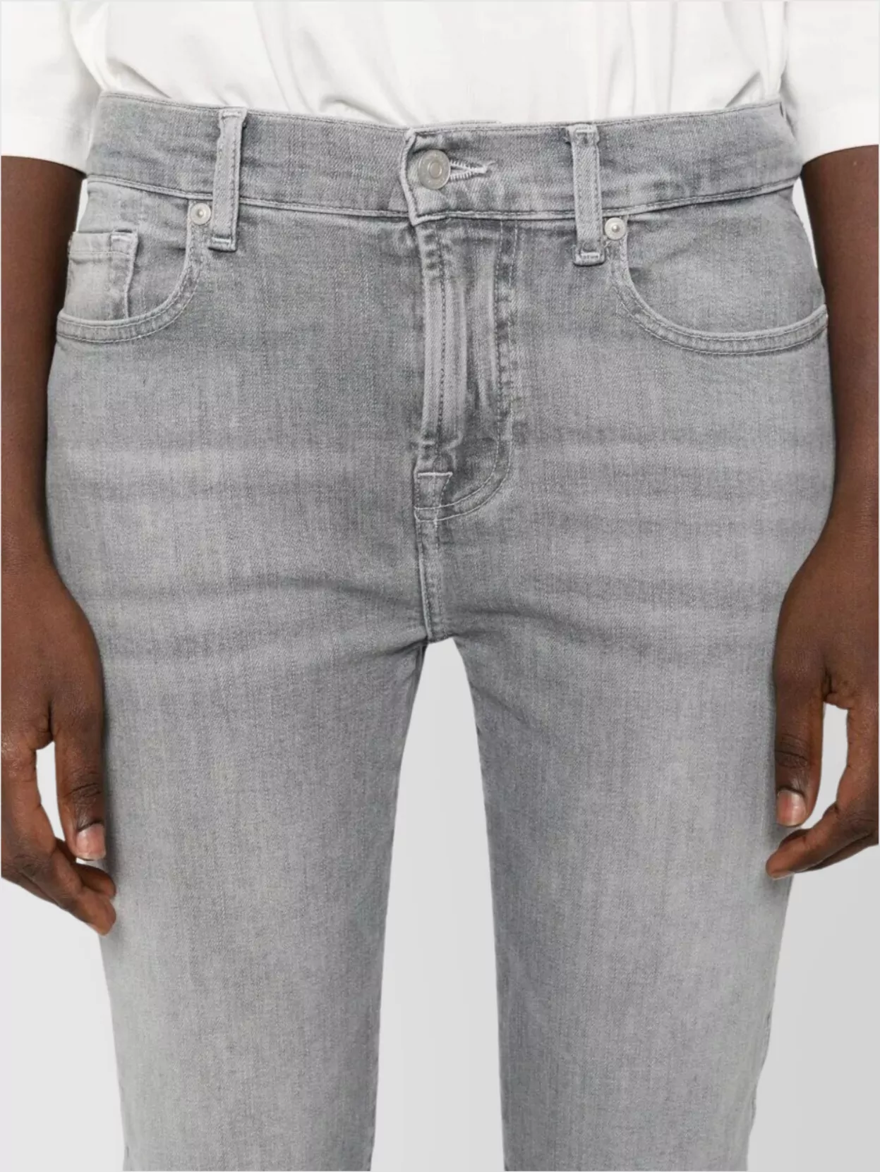 7 For All Mankind Relaxed Skinny Full Scale Trousers