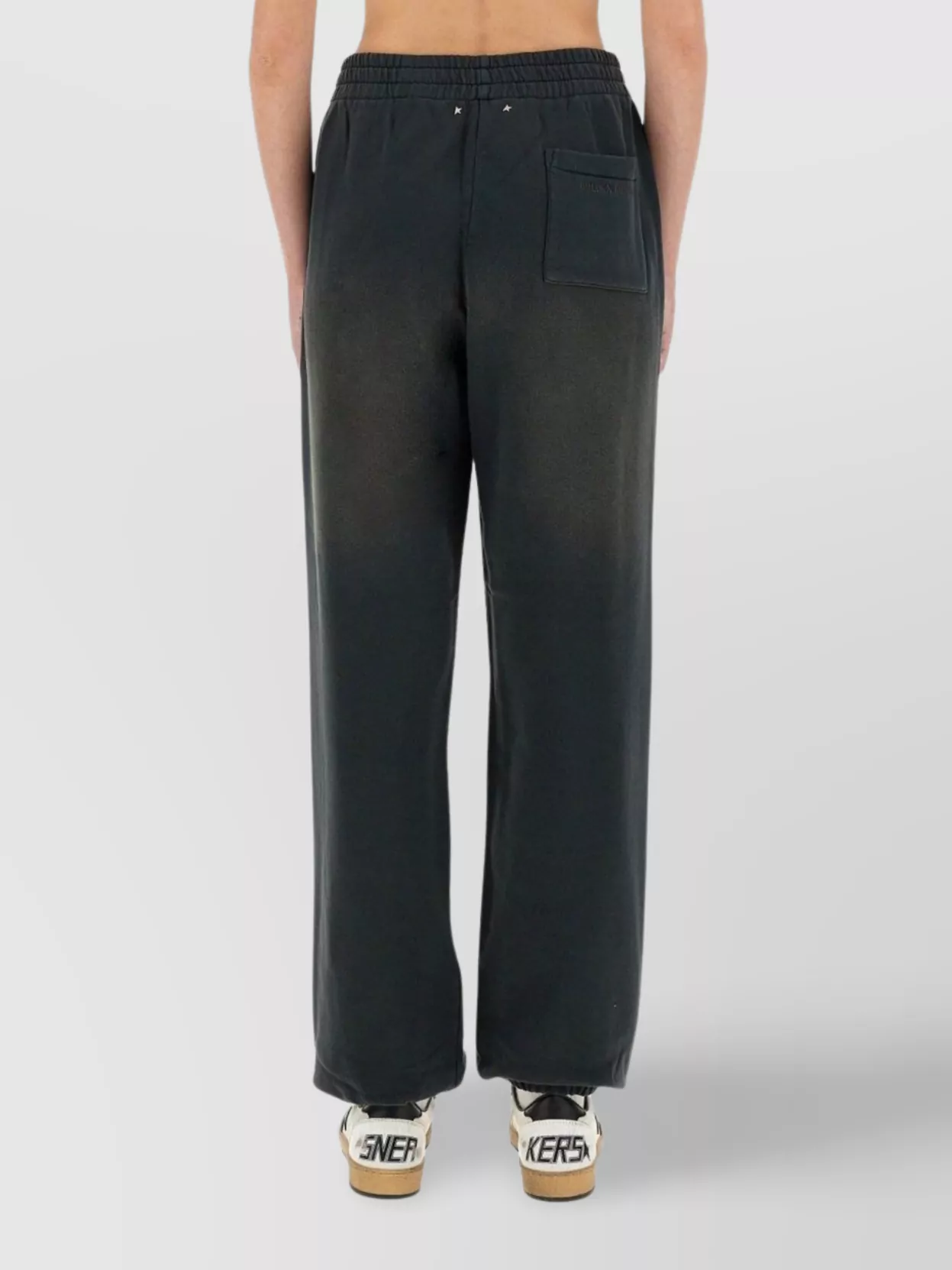 Golden Goose Trousers Featuring Elastic Waistband And Pockets