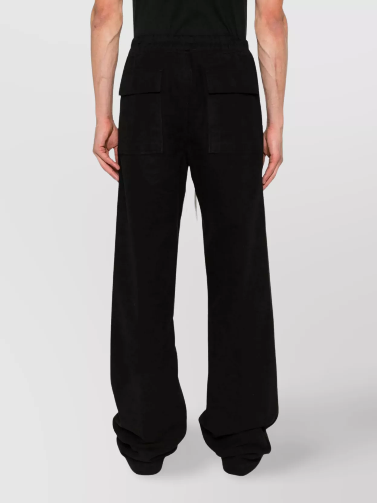 Rick Owens Wide Leg Drawstring Trousers