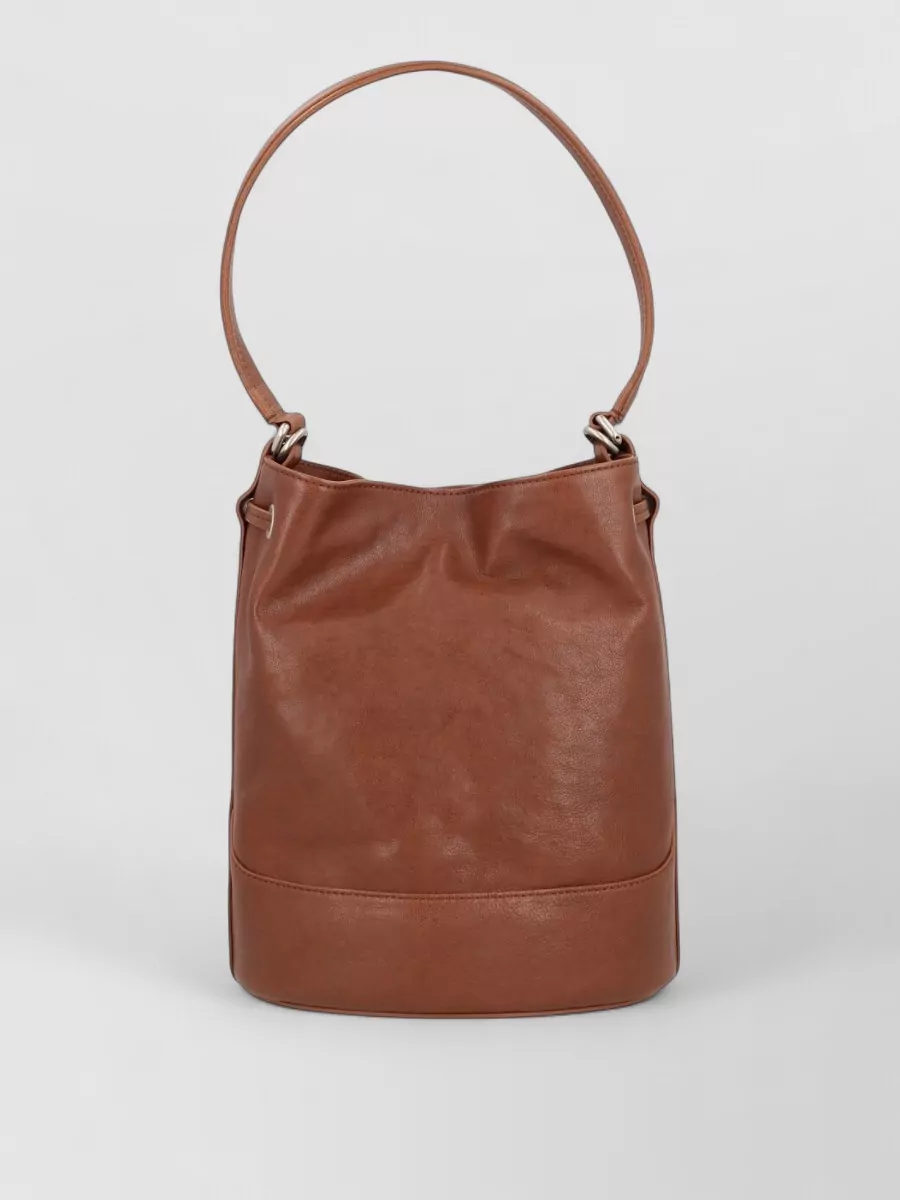 Zanellato Bucket Shoulder Bag Adjustable Strap In Brown