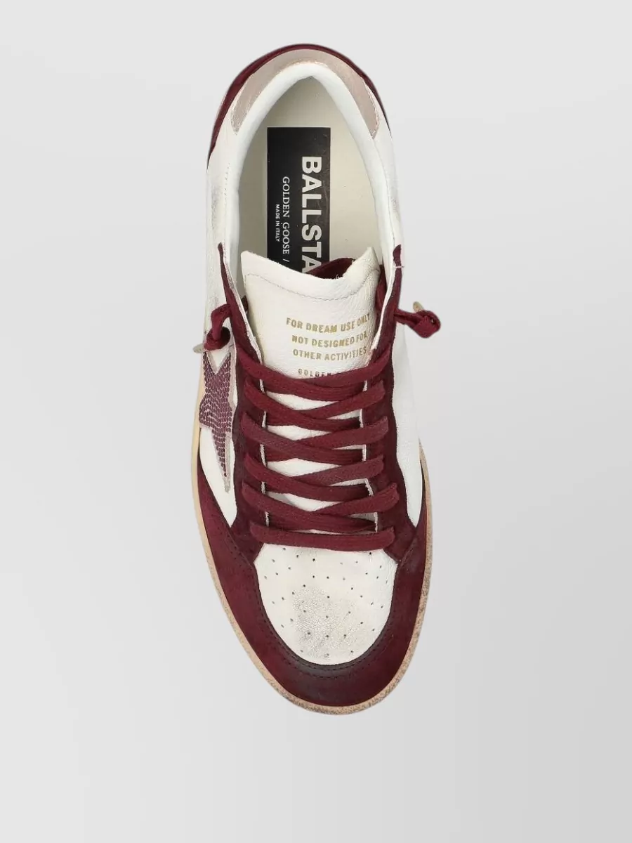 Golden Goose Leather Low-Top Sneakers