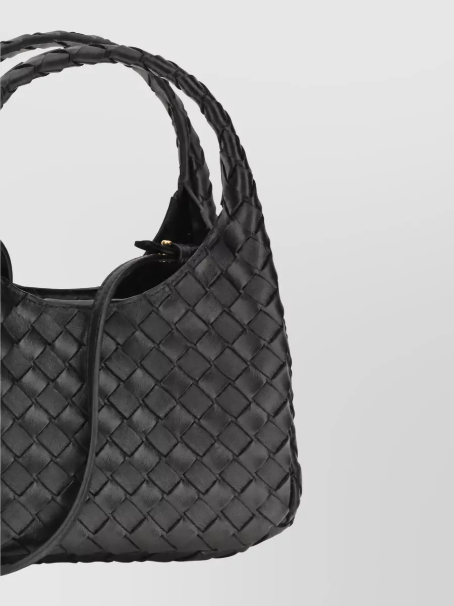 Bottega Veneta Campana Baby Leather Shoulder Bag