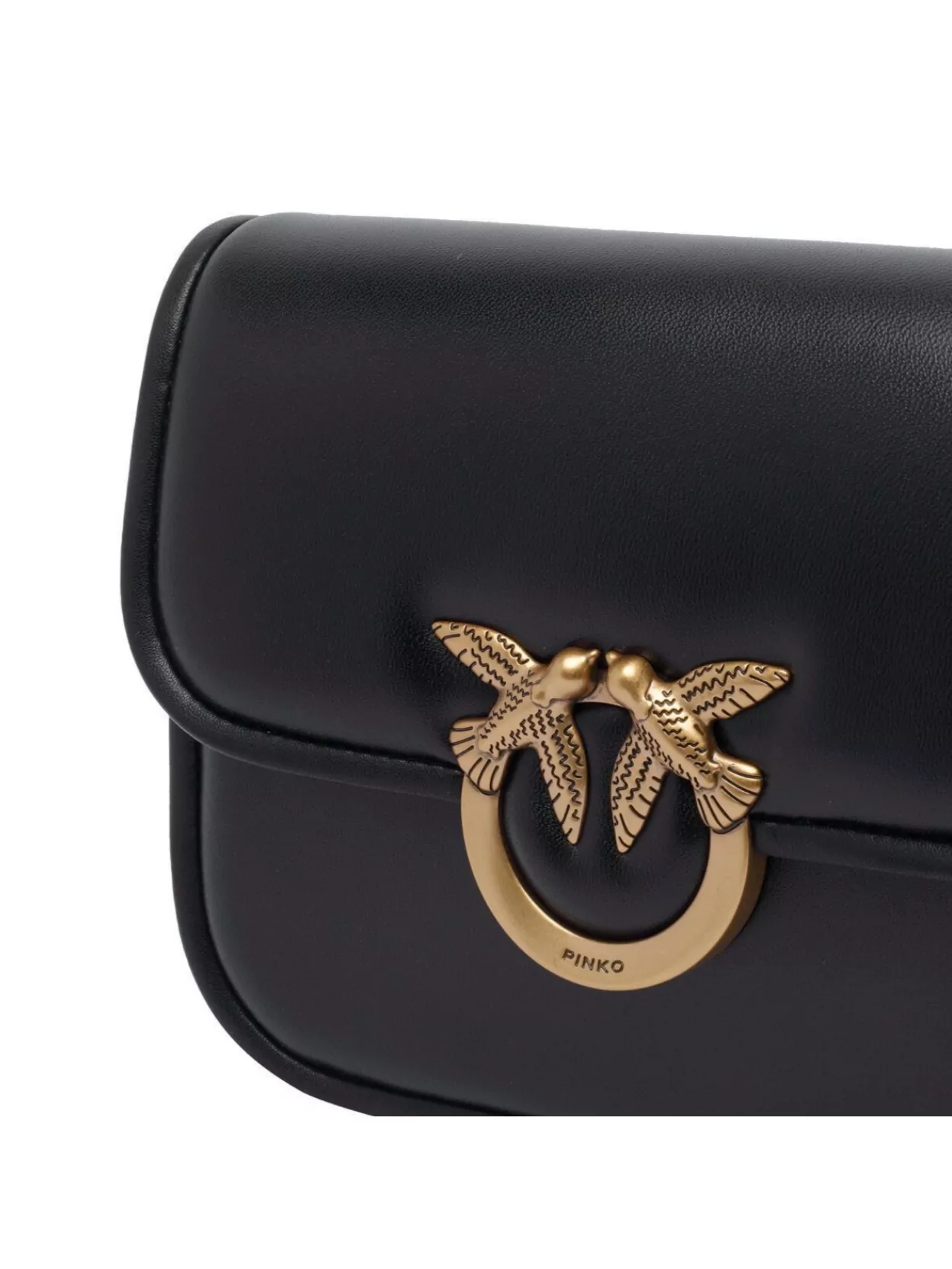 Pinko Love Bag Mini Leather Shoulder Bag