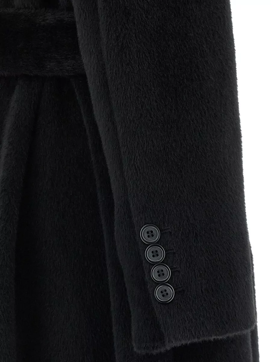 Dolce&Gabbana Wool Belted Midi Coat