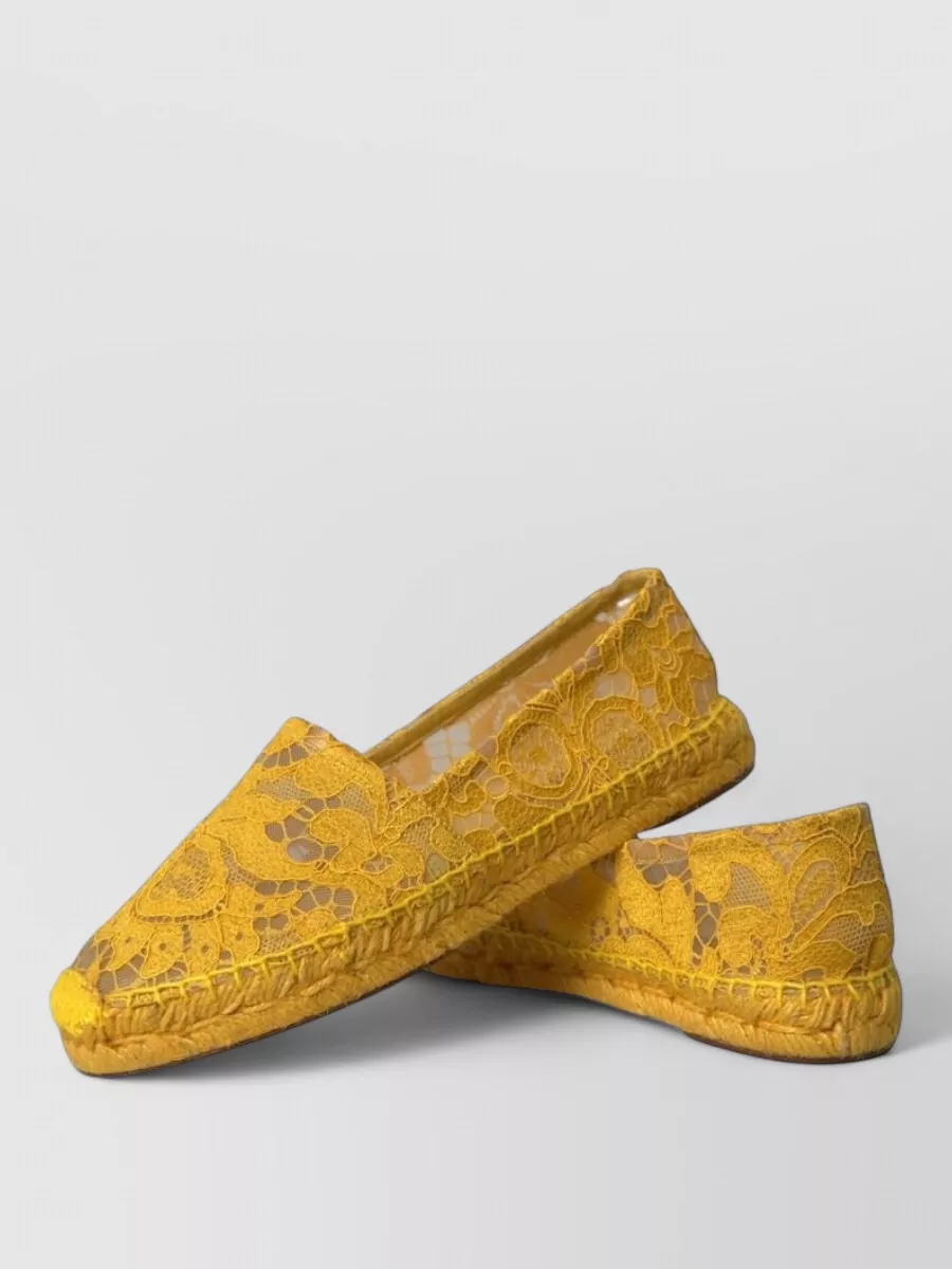 Dolce&Gabbana lace espadrilles