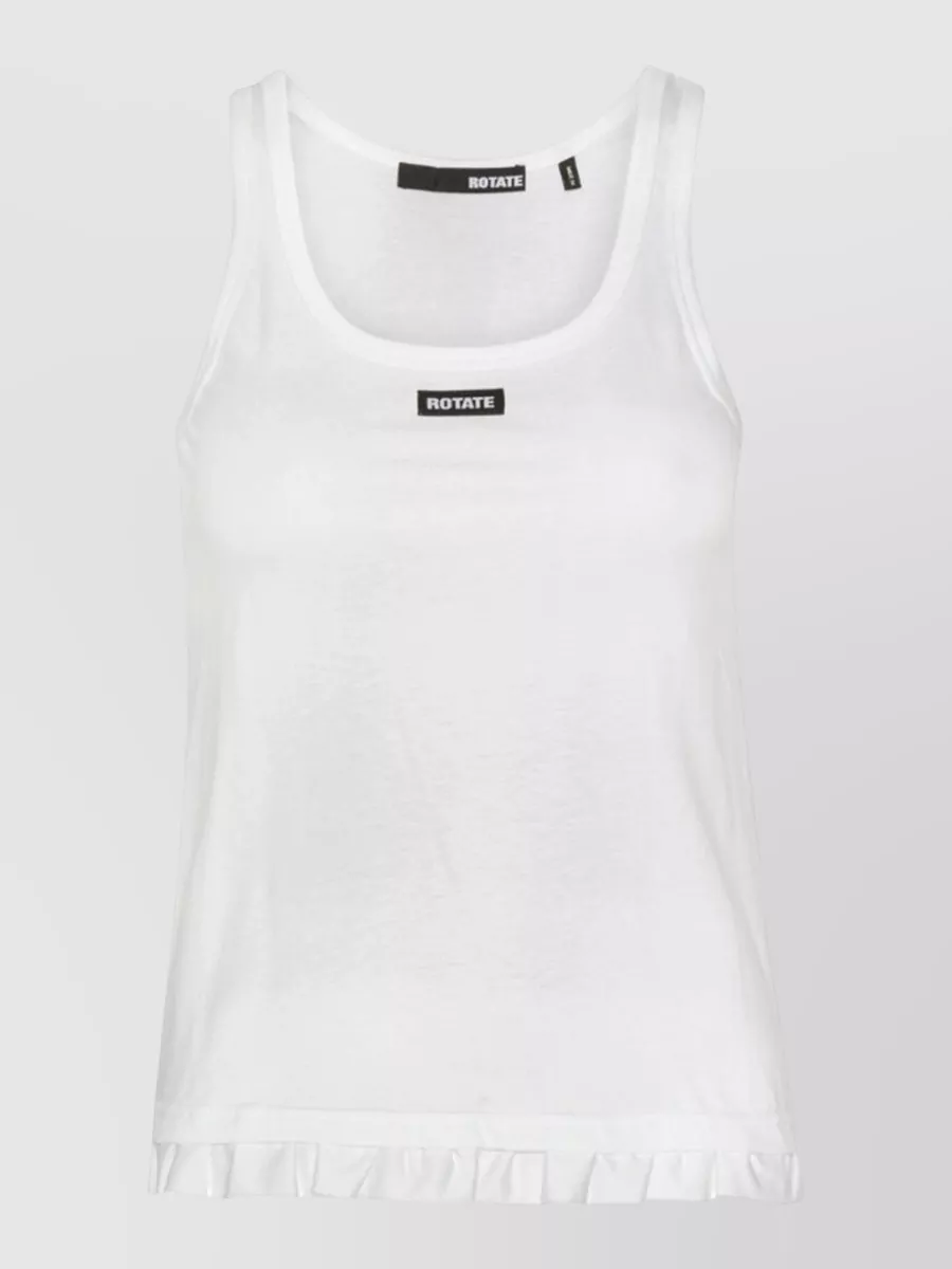Rotate cotton logo top