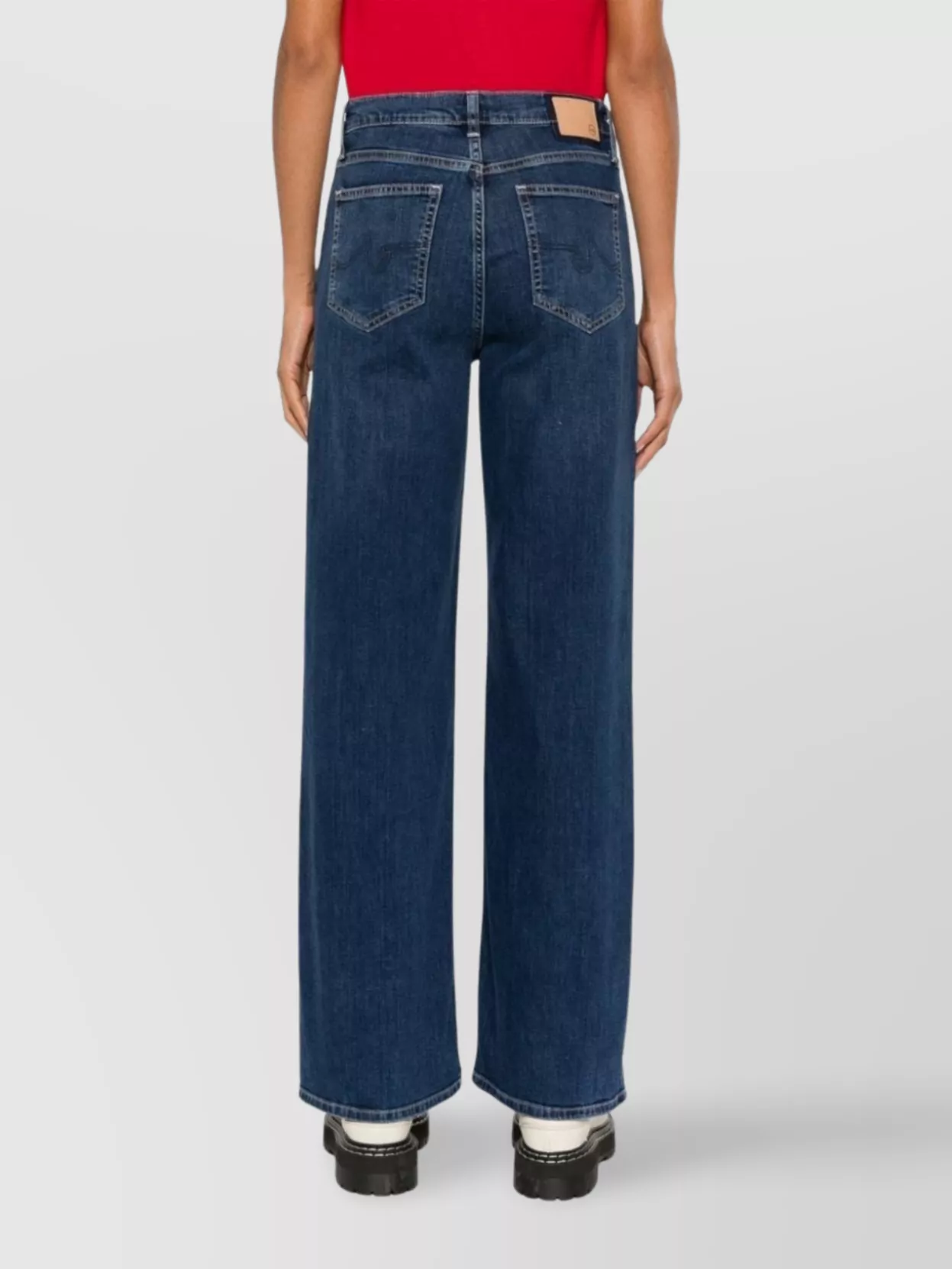 Ag Jeans Wide Leg Denim Trousers