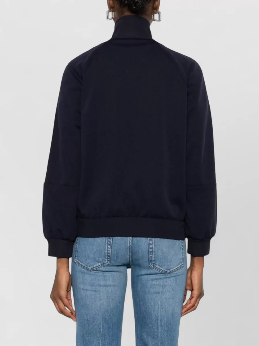 Gucci Technical Jersey High-Neck Ribbed-Trim Bomber Jacket
