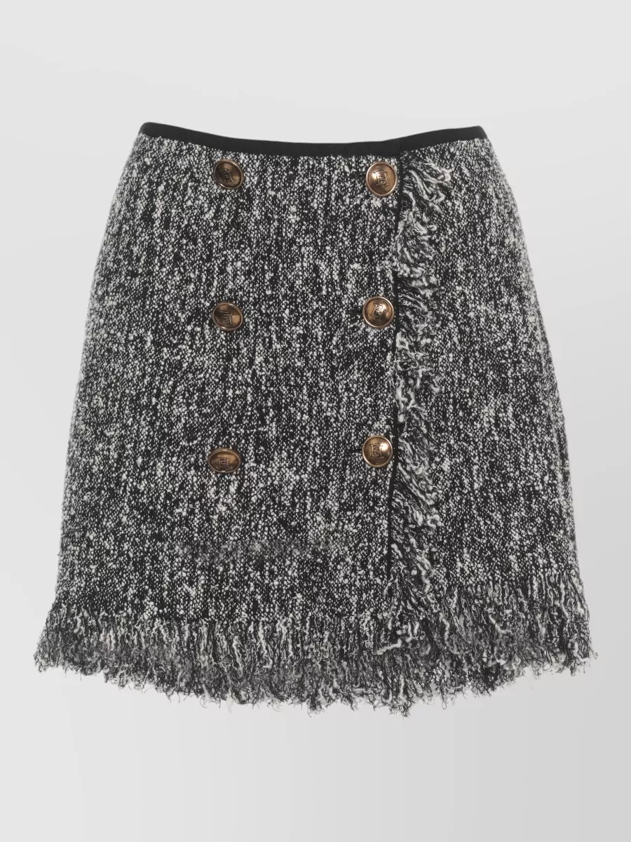 Elisabetta Franchi Patterned knee-length skirt