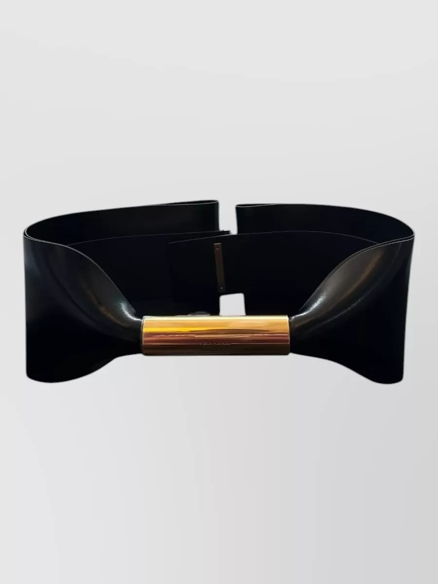 Givenchy leather giant bow belt
