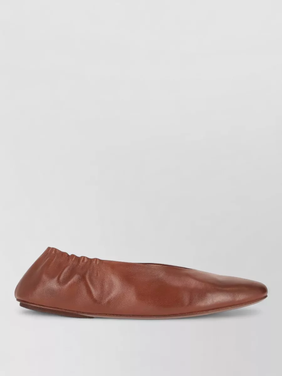 Marsell Leather Ballerina Shoes