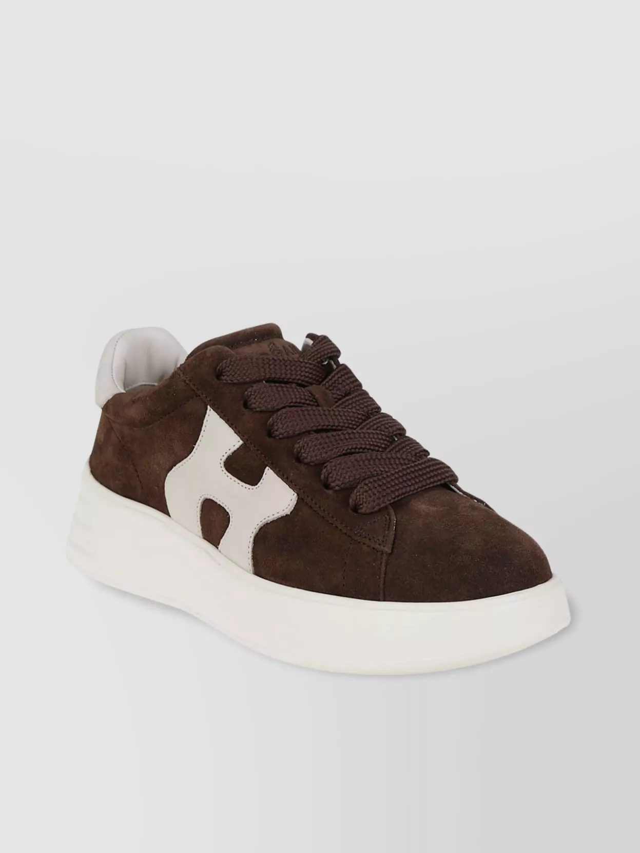 Hogan Rebel Suede Finish Lace-up Sneakers