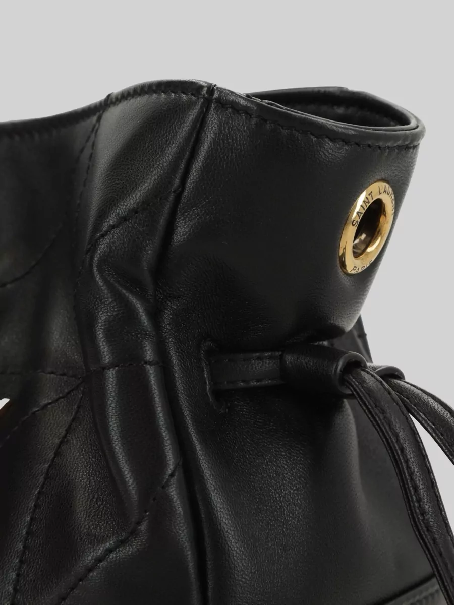 Saint Laurent Jamie Mini Lambskin Bucket Bag