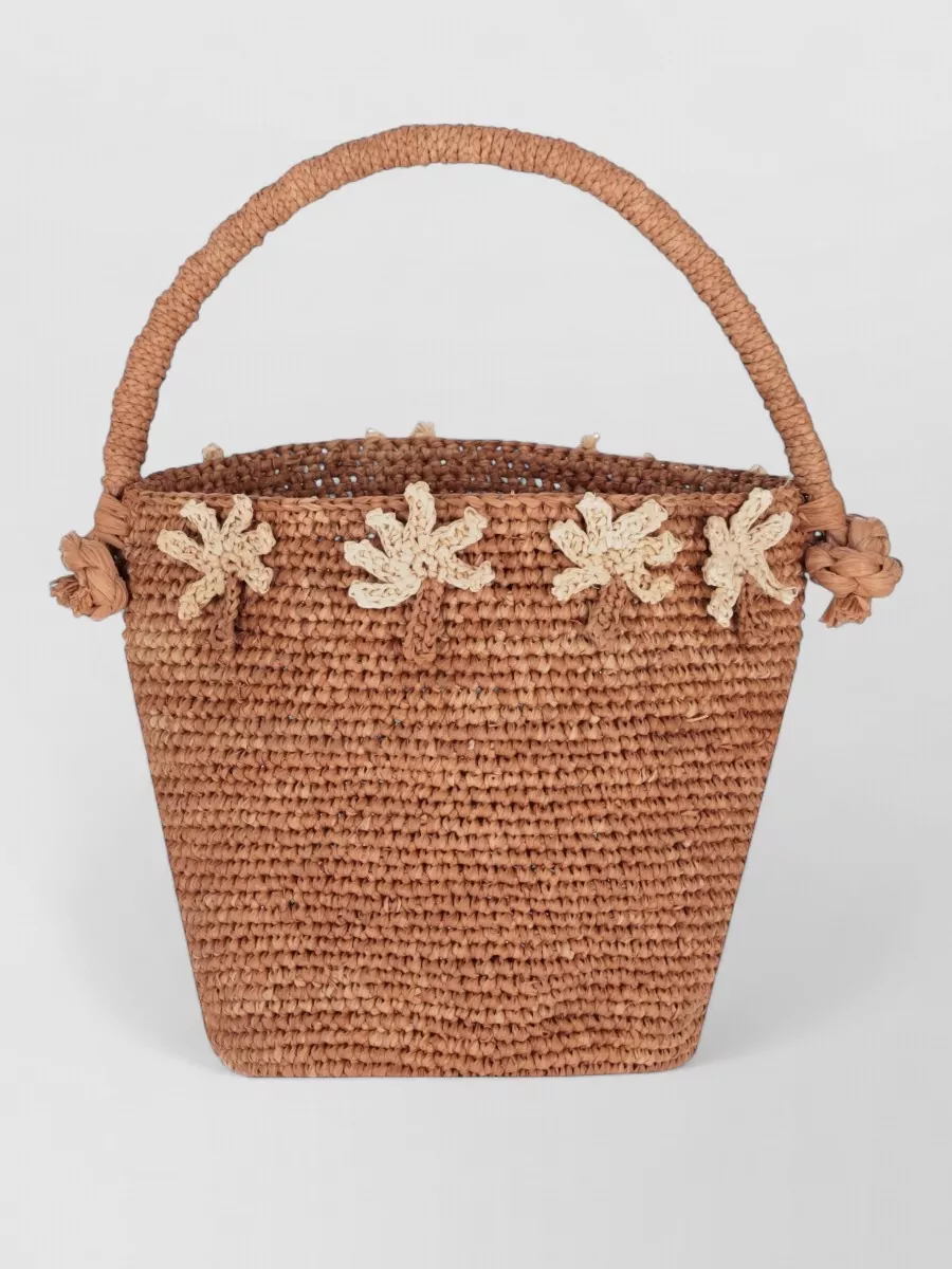 Alanui raffia basket bag