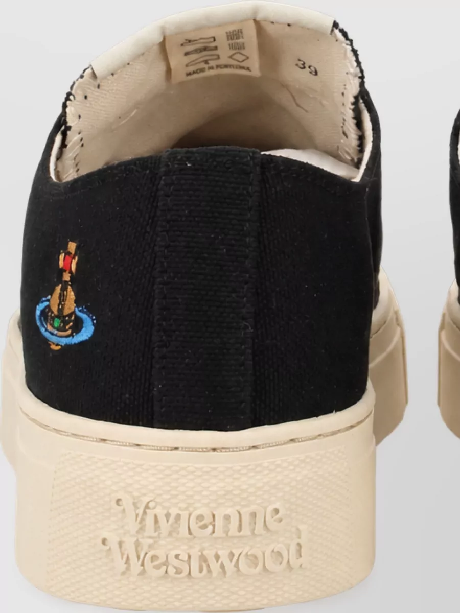 Vivienne Westwood Cotton Low-Top Sneakers