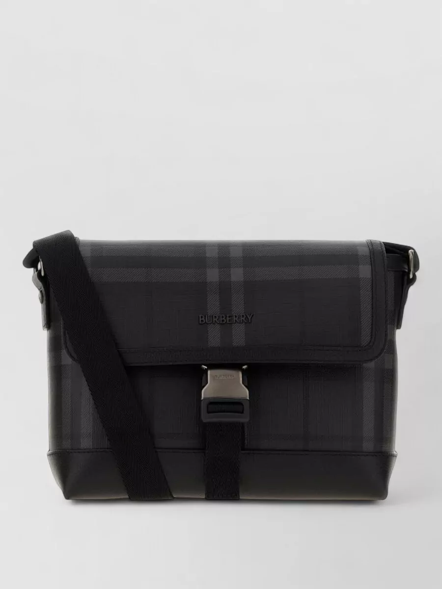 Burberry printed canvas small crossbody bag