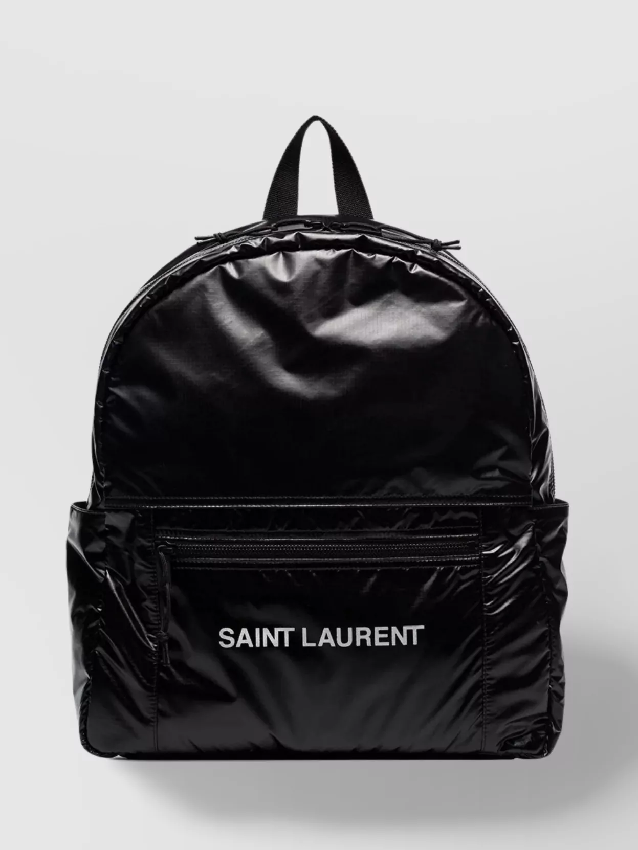 Shop Saint Laurent Nuxx Ripstop Nylon Nuxx Quilted Backpack