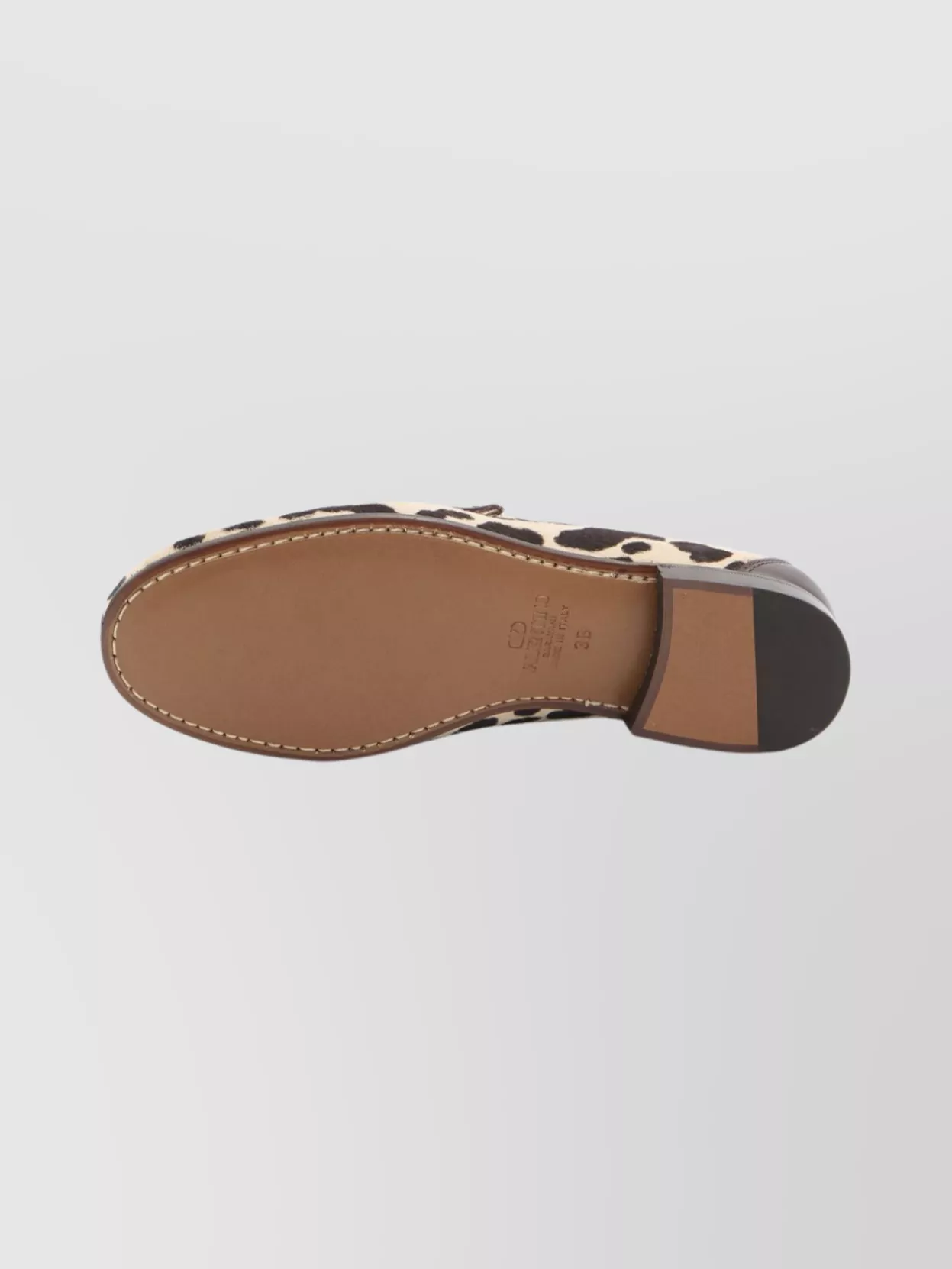 Valentino Garavani Signature Loafers Animalier Pattern