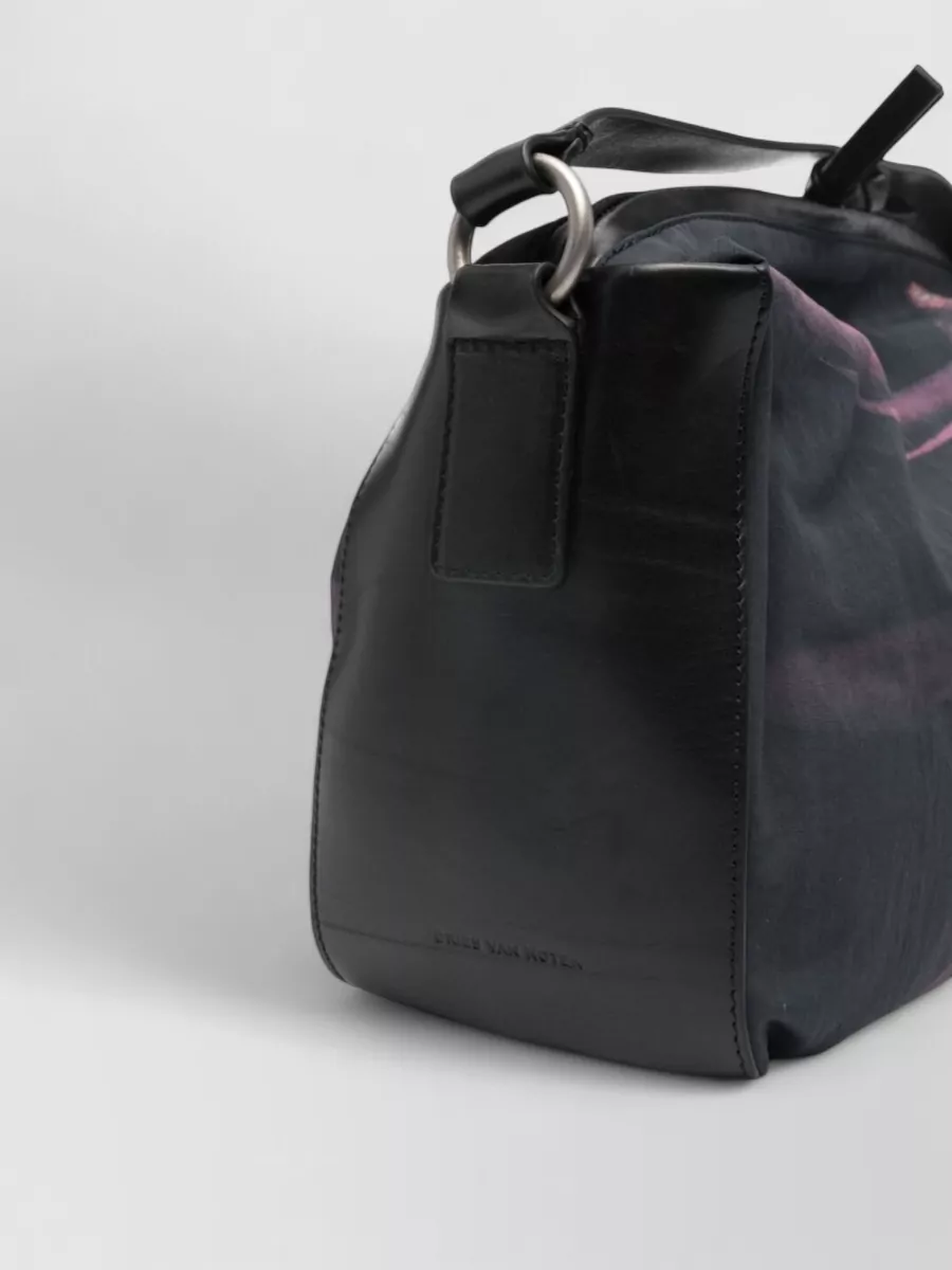 Dries Van Noten Floral Print Shoulder Bag