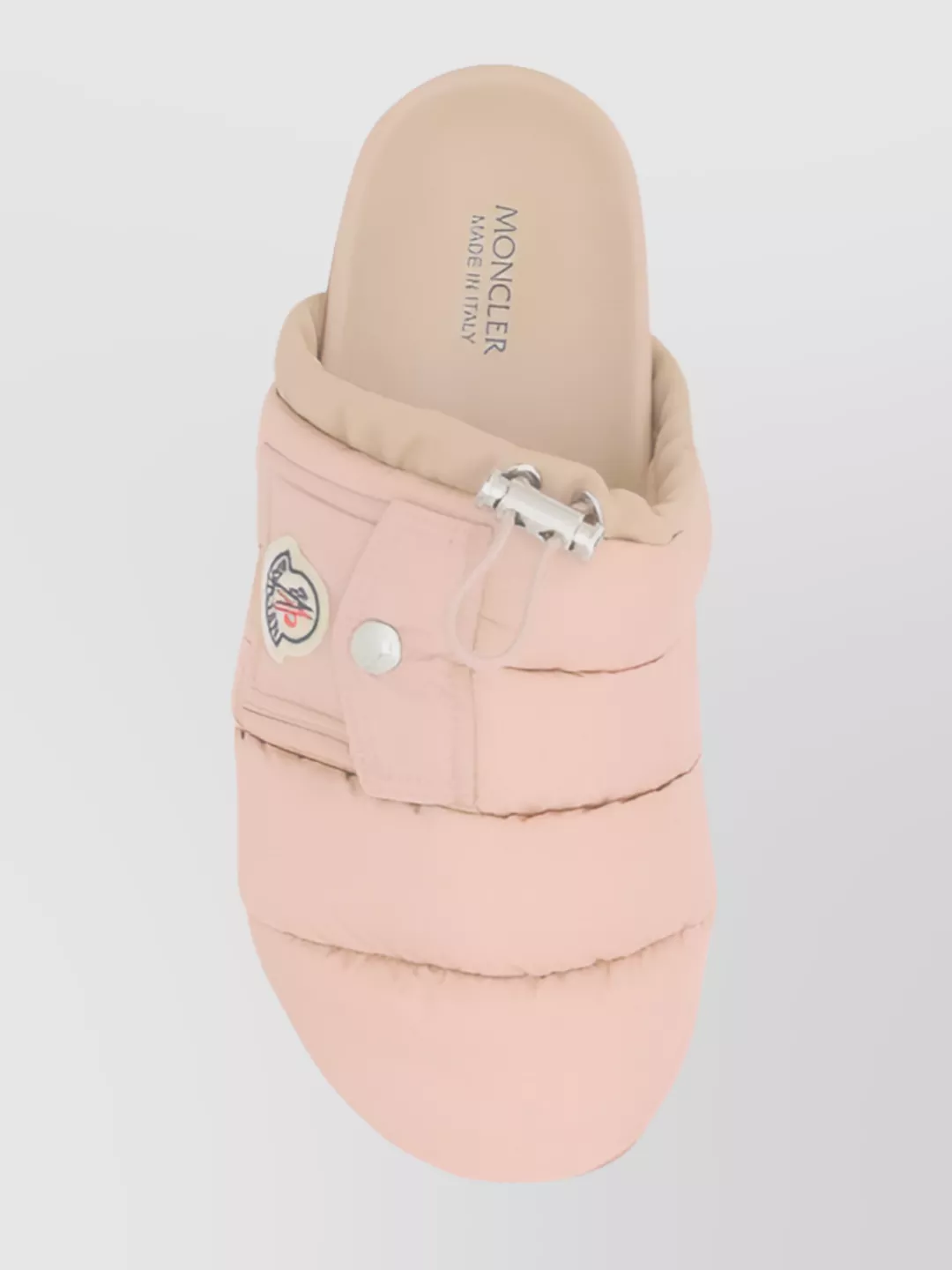 MONCLER FUSION MULES QUILTED DETAIL