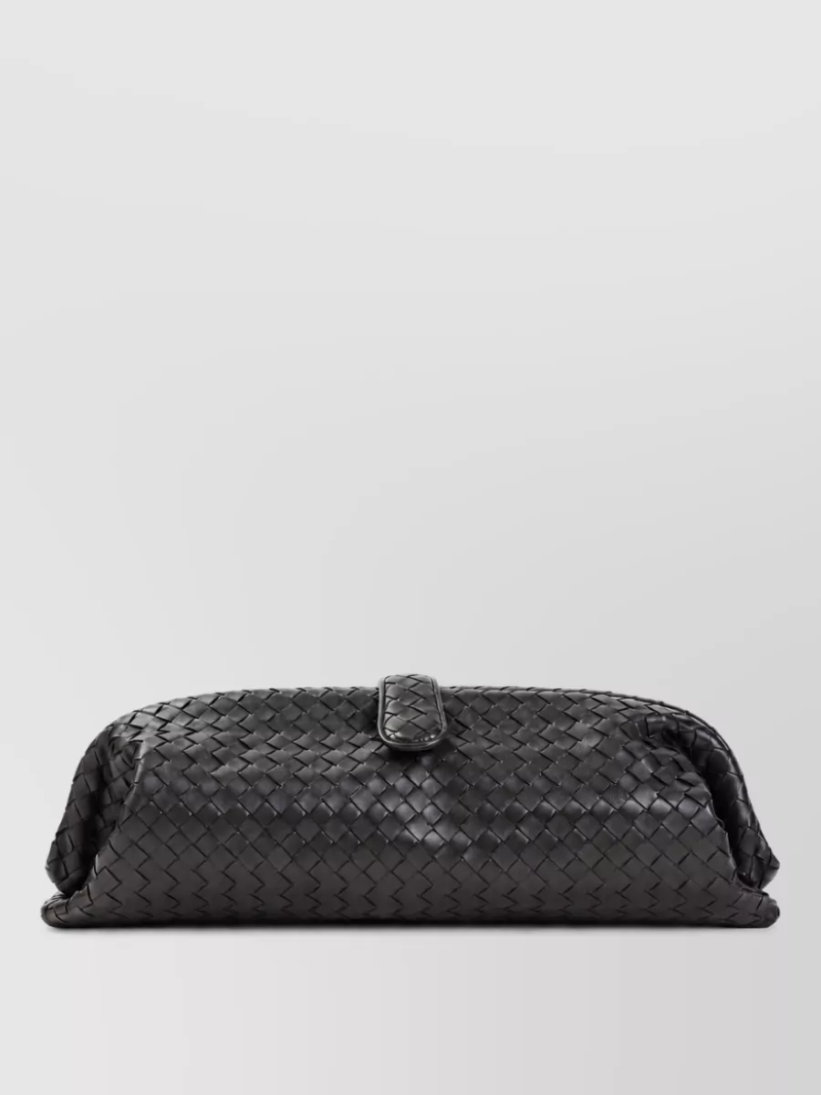 Bottega Veneta leather clutch bag