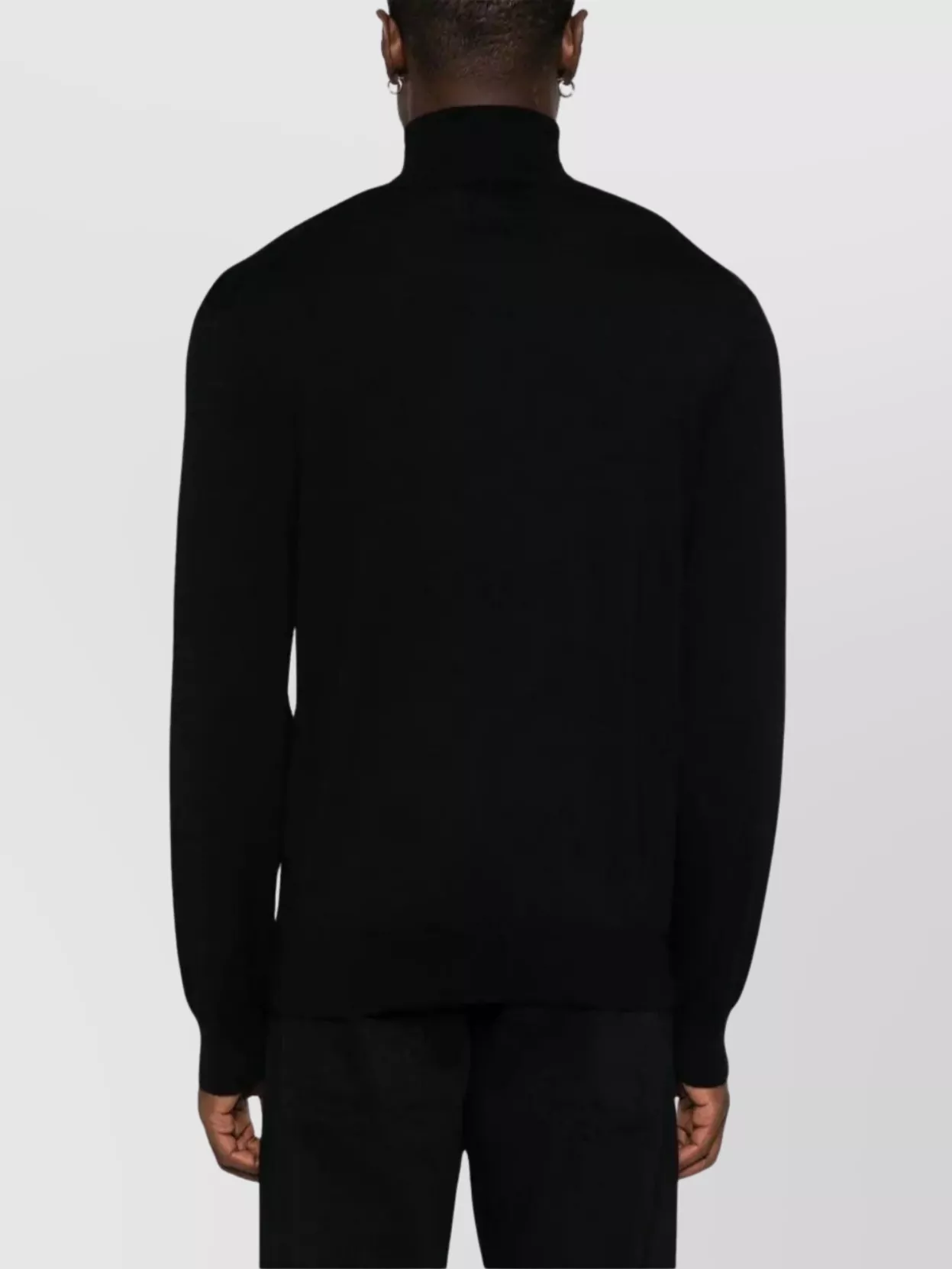 Polo Ralph Lauren Ribbed Wool High Neck Long Sleeve Sweater