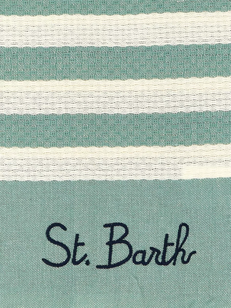 Mc2 Saint Barth Striped Cotton Beach Towel