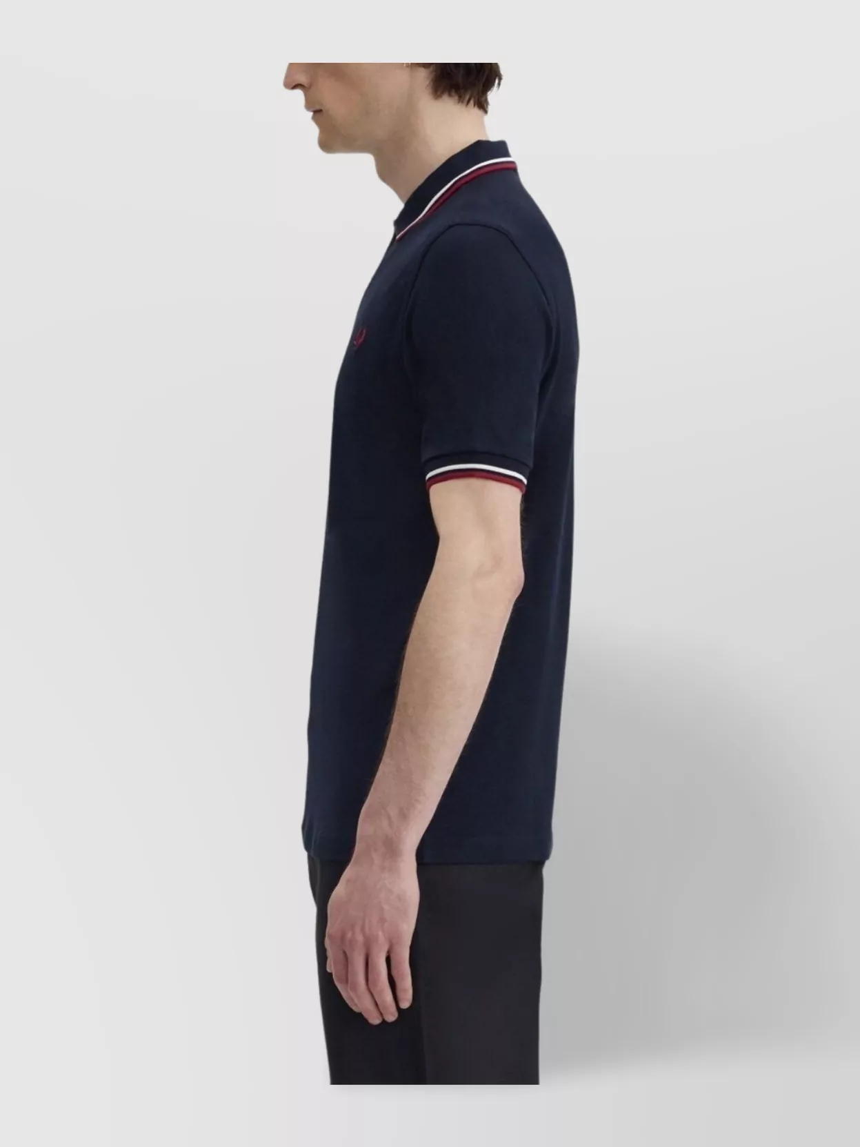 Fred Perry Polo Shirt With Contrast Tipping And Collar