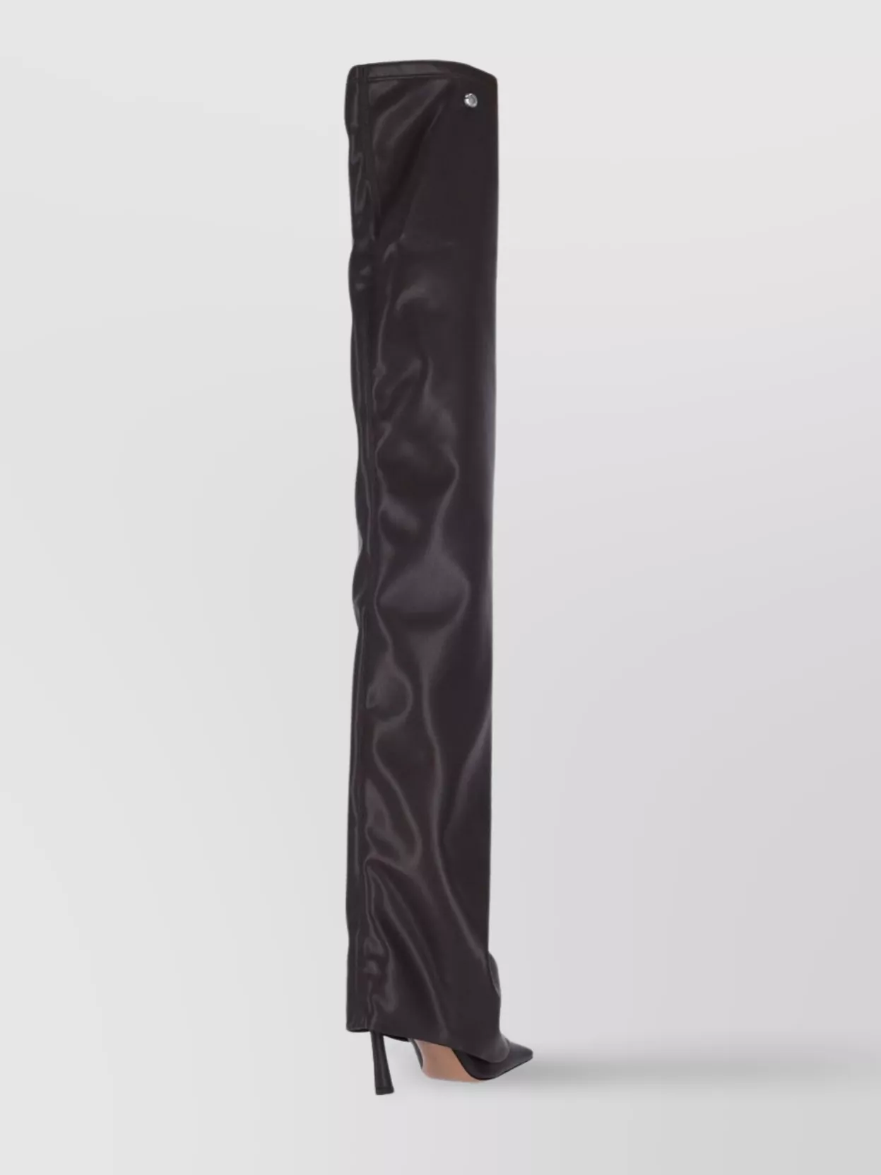 The Attico Knee-High Boots With Pointed Toe And Stiletto Heel