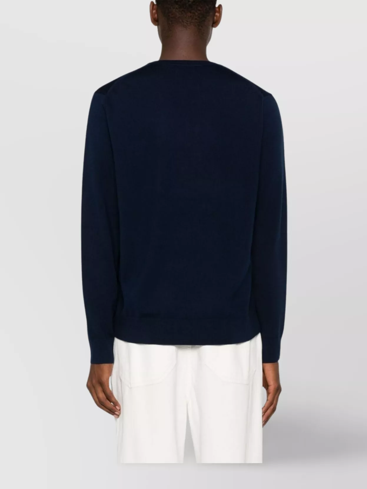 Michael Kors Merino Wool Fine-Knit Crew-Neck Jumper