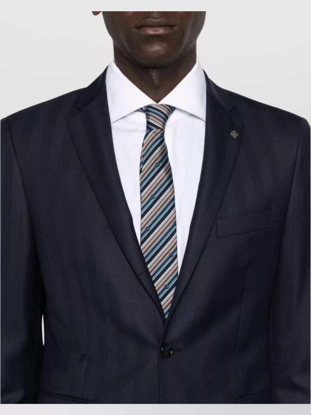 Tagliatore Regular Suit With Buttoned Cuffs