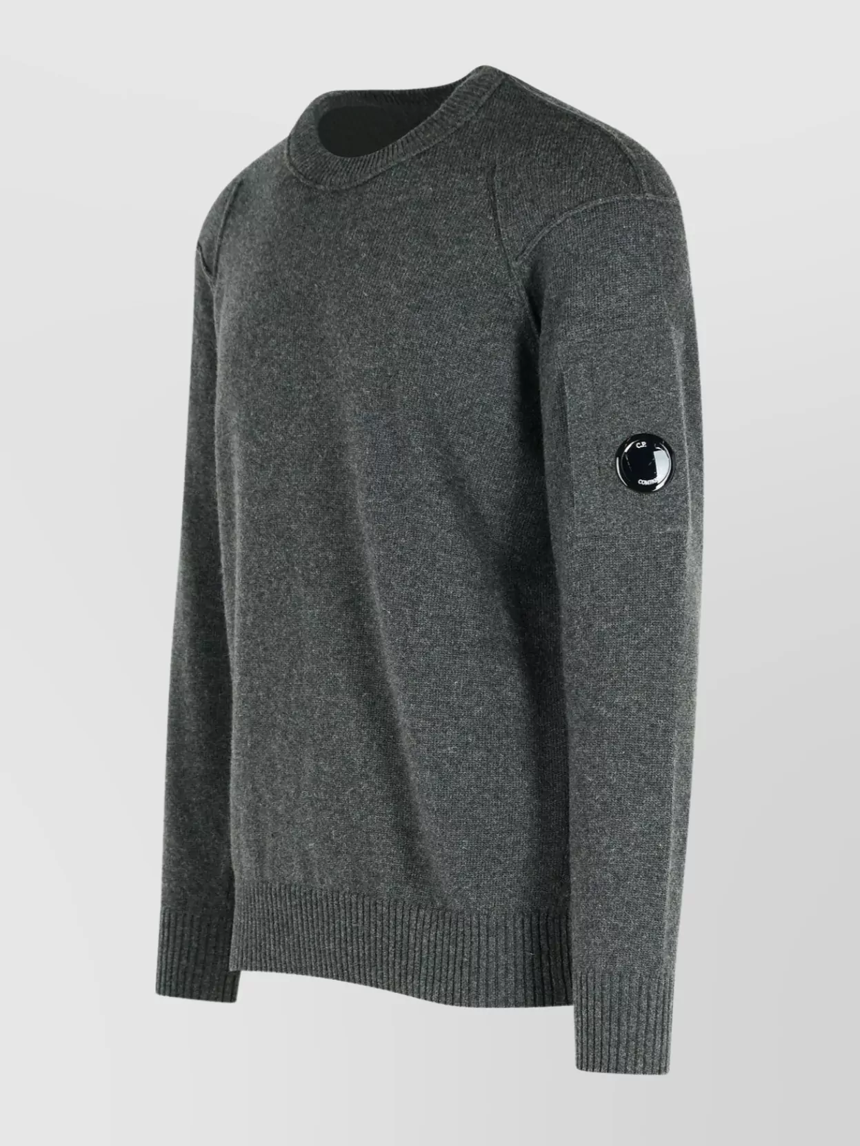 C.p. Company Wool Blend Sweater Arm Patch
