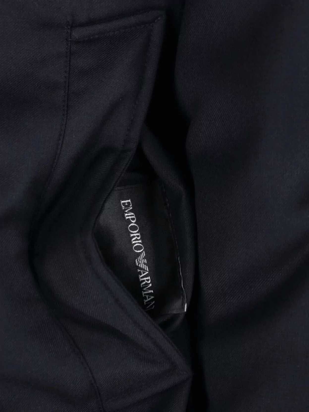 Emporio Armani Modern Puffer Jacket High Collar