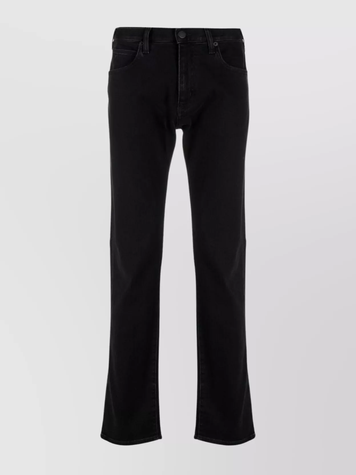 Emporio Armani Denim Low-Rise Straight-Leg Jeans