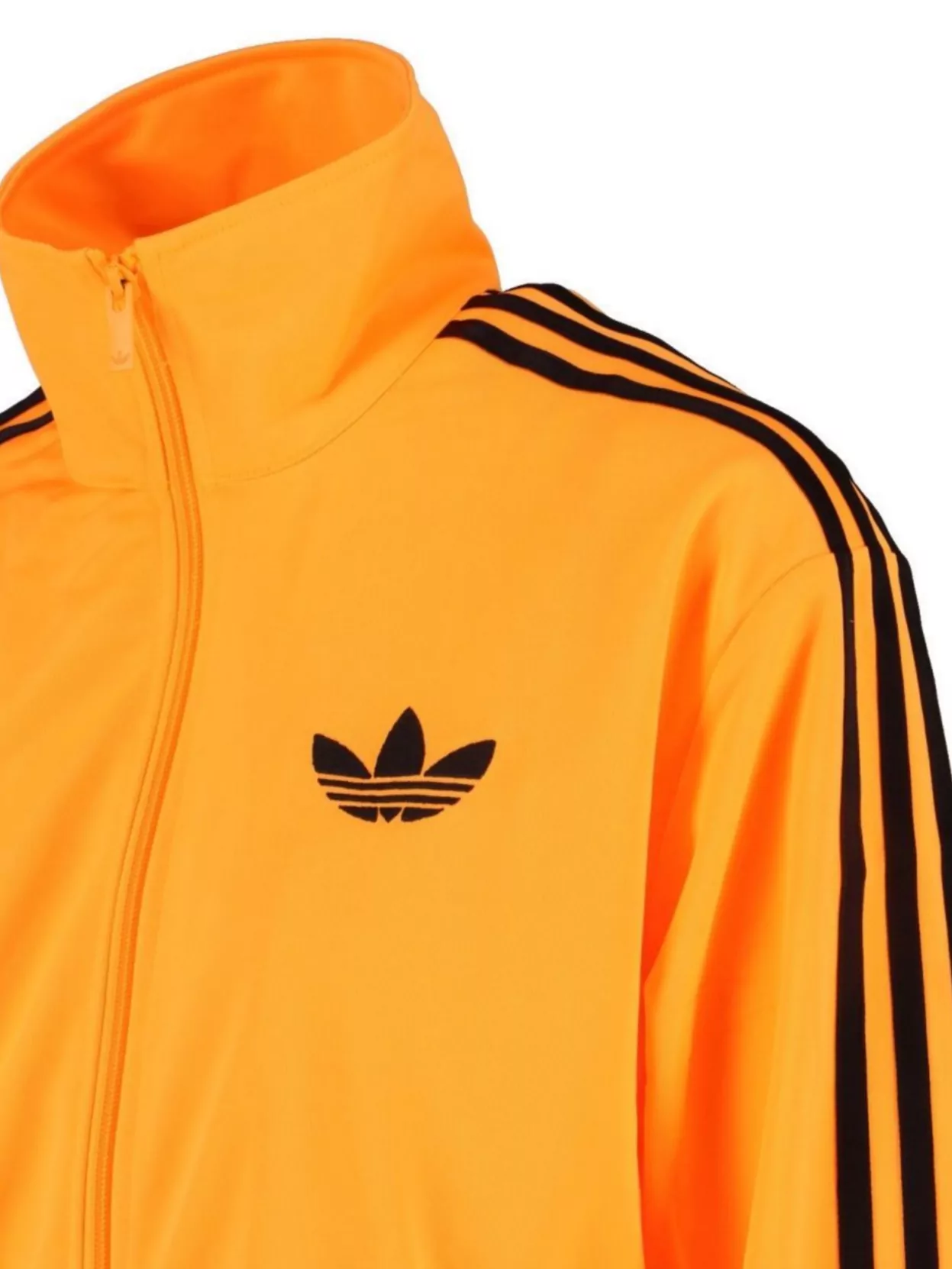 Adidas High Collar Striped Sleeves Sweatshirt