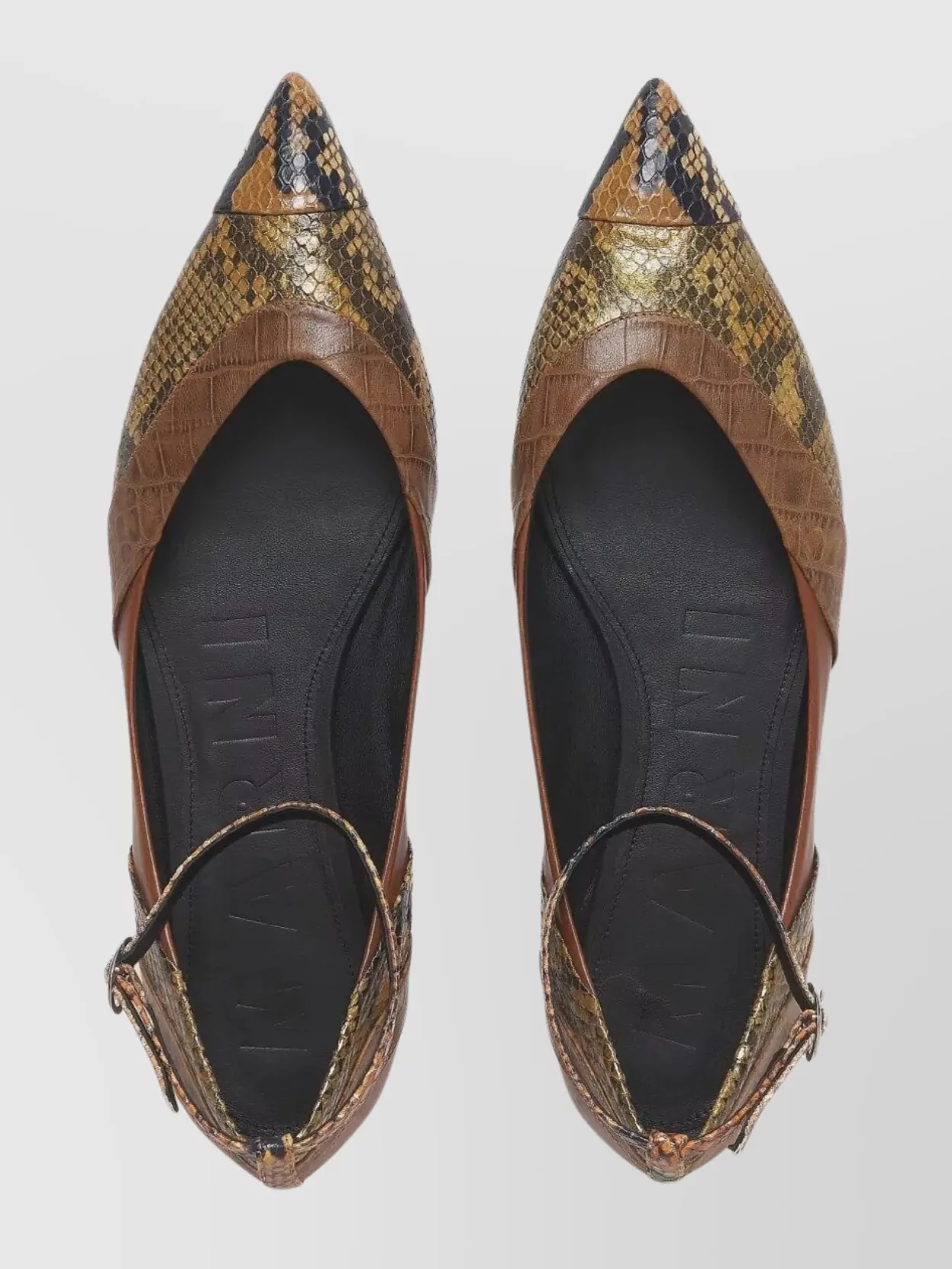 Marni Ballet Flats Ankle Strap